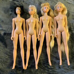 Vintage Sailor Moon Dolls. Lot Of 4 Dolls.